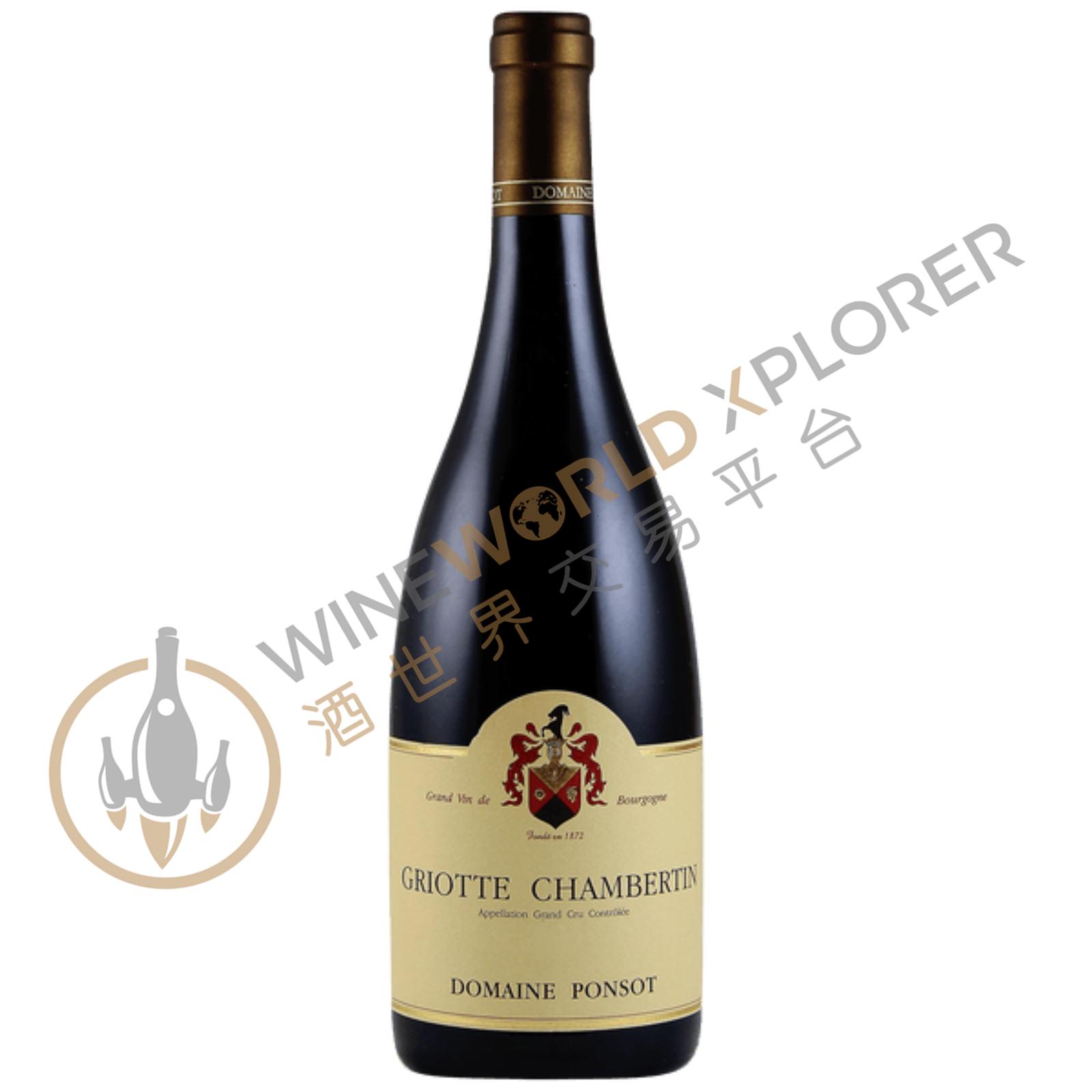 Ponsot, Griotte Chambertin Grand Cru - WineWorld Xplorer